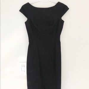 BANANA REPUBLIC BLACK SHEATH BODYCON DRESS